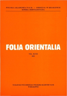 Folia Orientalia