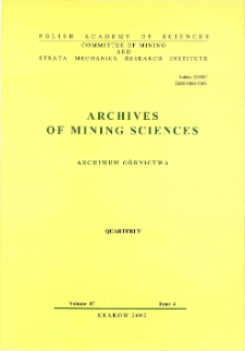 Archives of Mining Sciences