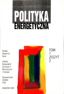 Polityka Energetyczna - Energy Policy Journal
