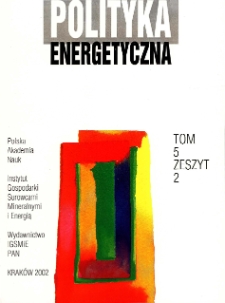 Polityka Energetyczna - Energy Policy Journal