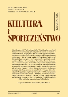 Kultura i Społeczeństwo