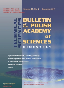 Bulletin of the Polish Academy of Sciences Technical Sciences