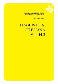 LINGUISTICA SILESIANA